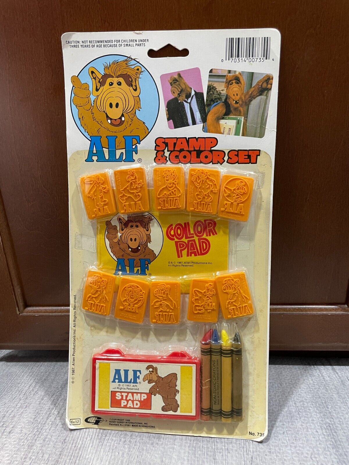 ALF Stamp Set & Color – ALF Archives